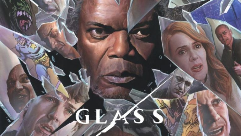 Poster Baru Glass Memecah Belah Bruce Willis, Samuel L 